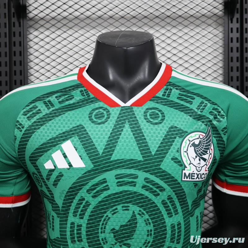 Player Version 2025 Mexico Home Jersey