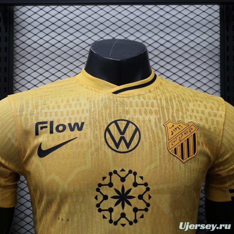 Player Version 25/26 Al-Ittihad Third Yellow Jersey