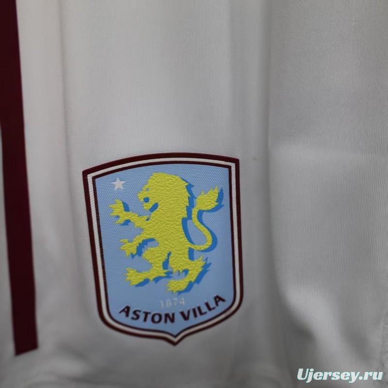 Player Version 25/26 Aston Villa White Shorts