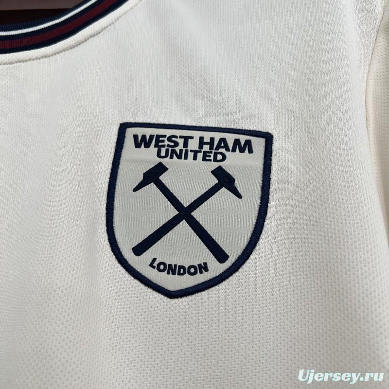 25/26 West Ham United Away Jersey
