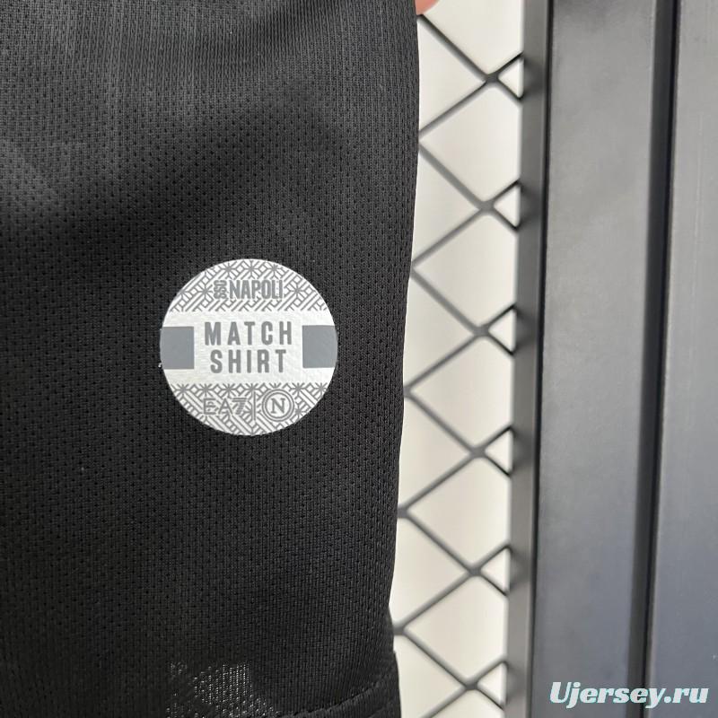 25/26 Napoli Third Black Jersey