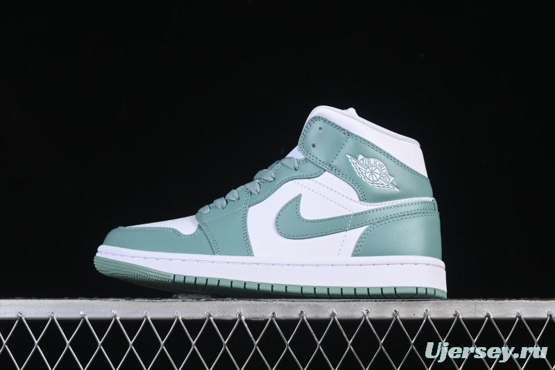 Nike Air Jordan 1 Mid Jade Smoke - BQ6472-138
