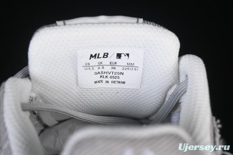 Adidas NY MLB Bigball Chunky Vintage Cursive Height-Increasing Platform Sneakers - 3ASHVT25N50GRL