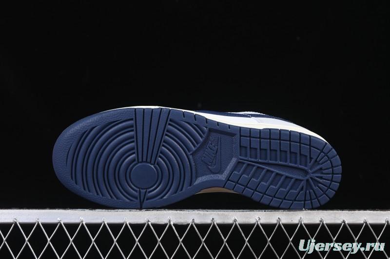 Nike SB Dunk Low Blue White Gray Colorway Low-Top Casual Skate Shoes - IM2222-101