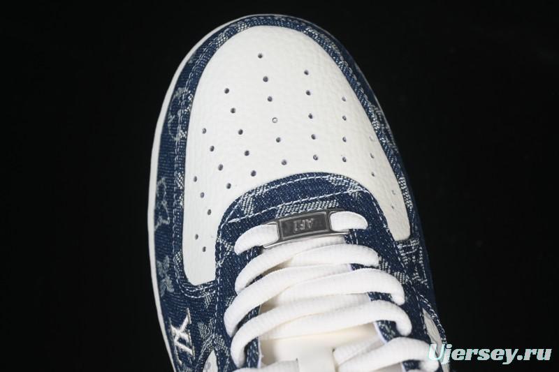Nike Air Force 1 '07 Low LV Collaboration White Blue Casual Sneakers - YF9511-811
