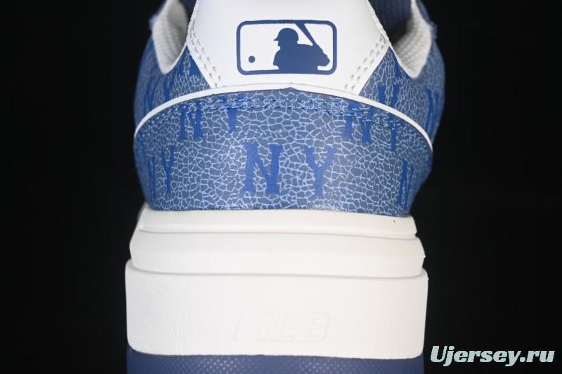 New York Yankees Chunky Liner Pocket Monogram Height-Increasing Thick Sole Casual Running Shoes - 3ASXP025N50NYS