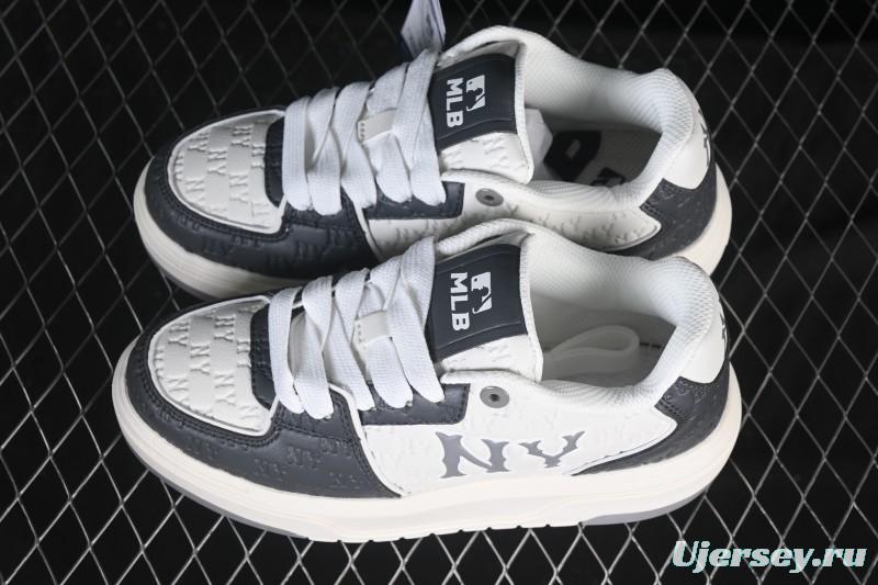 New York Yankees MLB Bigball Chunky Embroidered Monogram Platform Casual Sneakers - 3ASXE035N50CGS