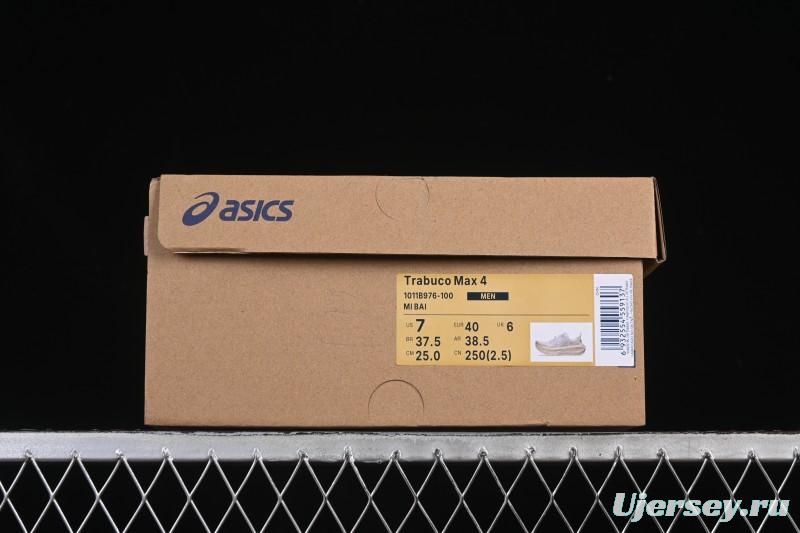 Asics Trabuco Max 4 Professional Running Shoes with Breathable Design - 1011B976-100