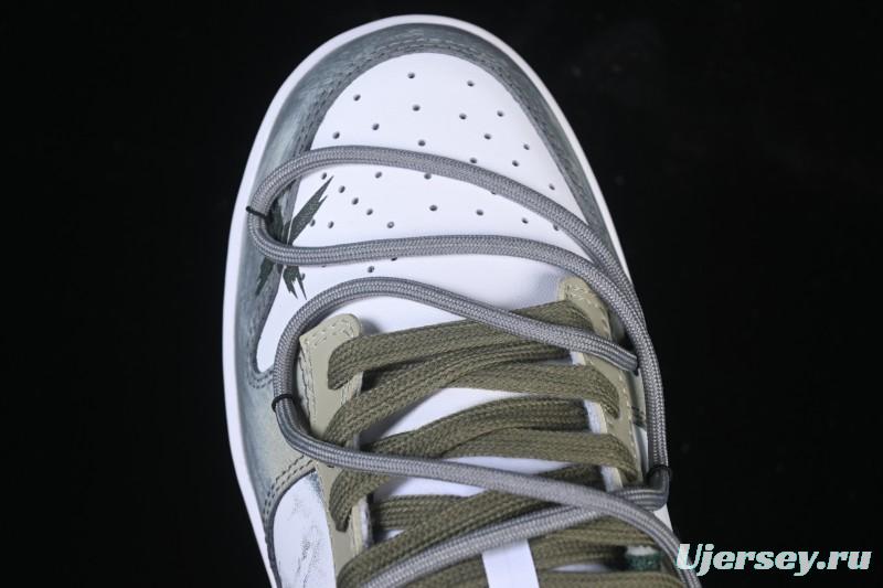 Nike SB Dunk Low Anniversary Custom Low-Top Casual Skate Shoes - DV0833-111