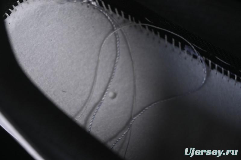 Nike Air Force 1'07 Low Black White Cracked Leather Casual Sneakers - ZH0316-118