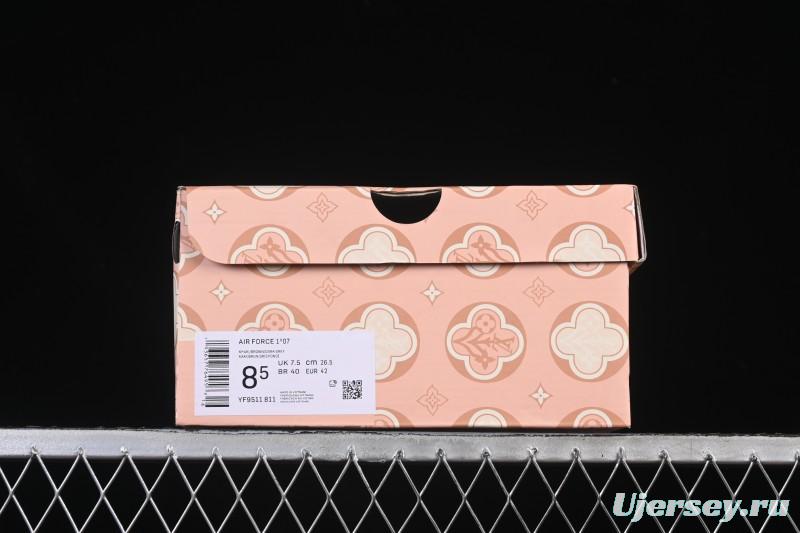 Nike Air Force 1 '07 Low LV Collaboration White Blue Casual Sneakers - YF9511-811