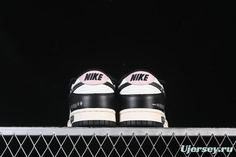 Nike SB Dunk Low Custom Strap Low-Top Casual Skate Shoes - DD1391-100