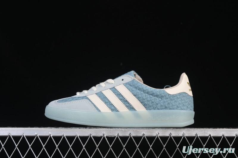 Adidas Originals Gazelle Indoor Retro Casual Slip-Resistant Wear-Resistant Low-Top Skate Shoes - JR8852