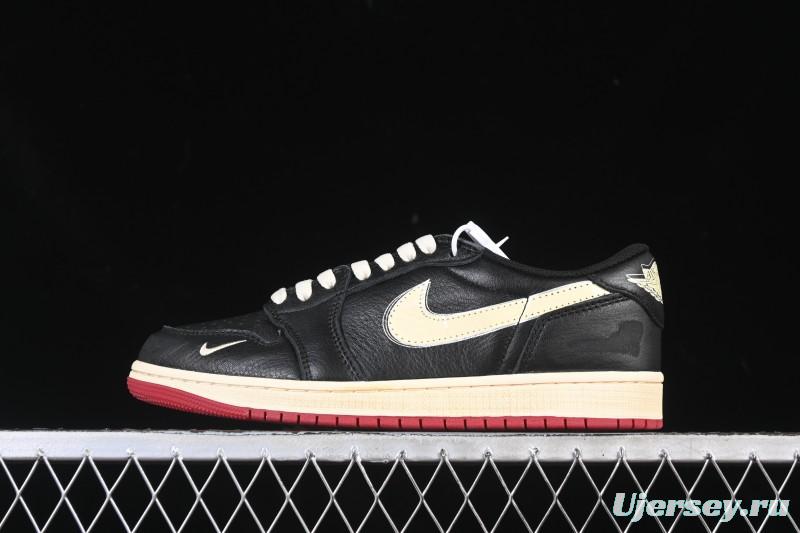 Nike Nigel Sylvester x Air Jordan 1 Low Casual Lifestyle Sneakers - IB8958-001