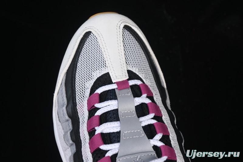 Nike Air Max 95 Retro Cushioned Running Shoes with Air-Sole Unit - HF7545-100