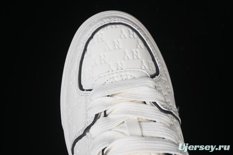 New York Yankees Bigball Chunky Embo Monogram Height Increasing Thick Sole Casual Sneakers - 3ASXE035N50CRL