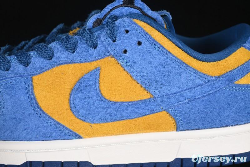 Nike Dunk Low Panda Blue Orange Low-Top Casual Skate Shoes - IH7648-700