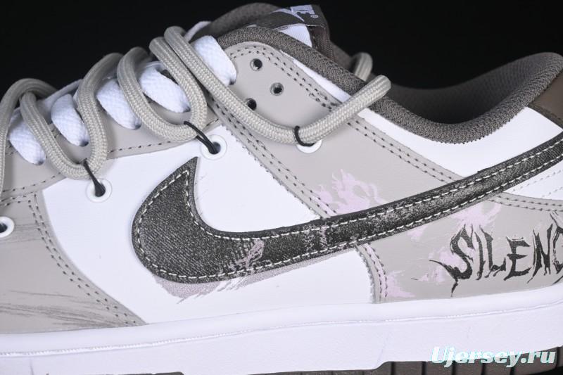 Nike SB Dunk Low Just Do It Anniversary Custom Low-Top Skate Shoes HF5441-111