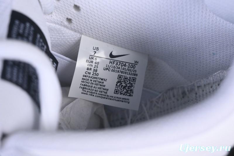 Nike SB Dunk Low Classic White Black Low-Top Casual Skate Shoes HF3704-100