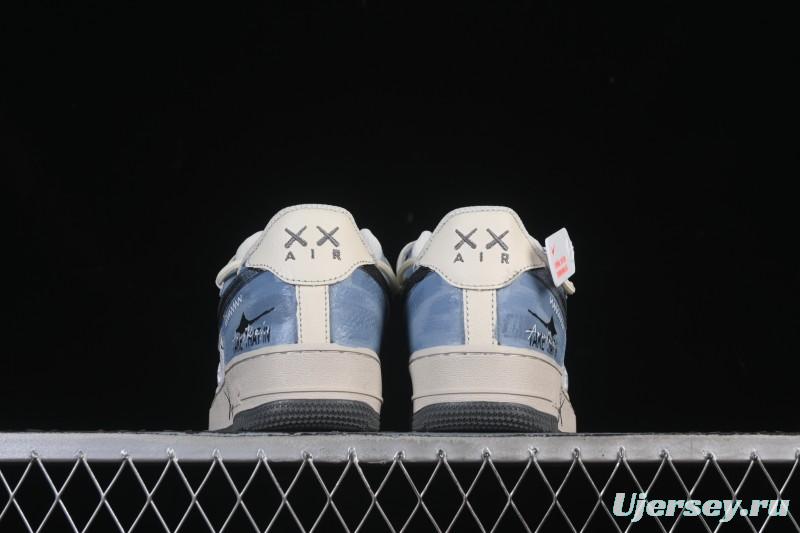 Nike Air Force 1'07 Low The Age of Cracks Hand-Drawn Graffiti Casual Sports Shoes - KS6896-555