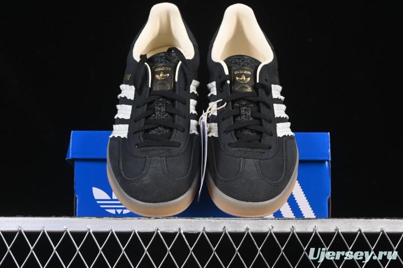 Adidas Originals Gazelle Indoor Retro Casual Slip-Resistant Wear-Resistant Low-Top Skate Shoes - JS1412