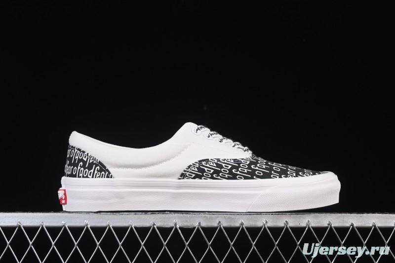 Vans Era 44 Low-Top Casual Skate Shoes with All-Over Logo Print - VN0A3MQ5PZP1