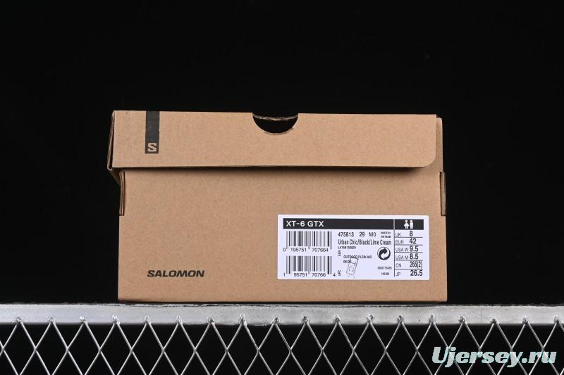 Salomon XT-6 GTX Advanced Outdoor Trail Running Shoes - 475813-29