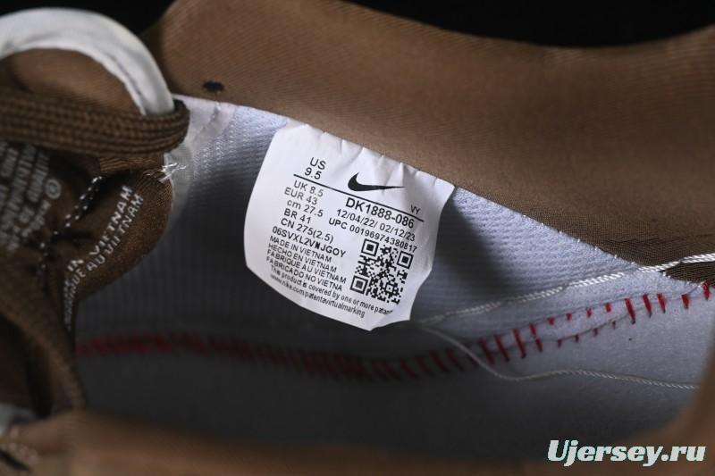 Nike Air Force 1 '07 Low LV Collaboration Military Green Silver Black Casual Sneakers - DK0188-086