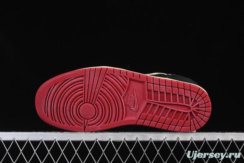 Nike Nigel Sylvester x Air Jordan 1 Low Casual Lifestyle Sneakers - IB8958-001