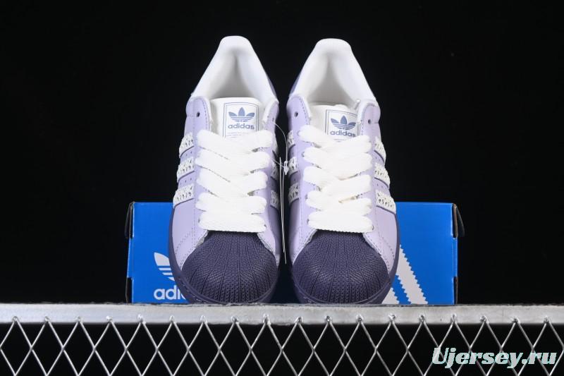 Adidas Originals Superstar II Casual Sneakers with Shell Toe Design - KJ4210