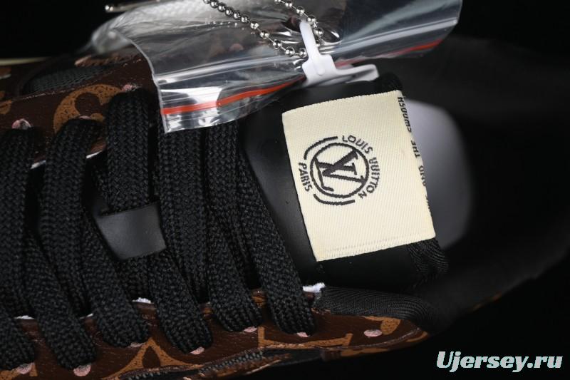 Nike Air Force 1 '07 Low LV Collaboration Coffee Gray Casual Sneakers - SC0601-563