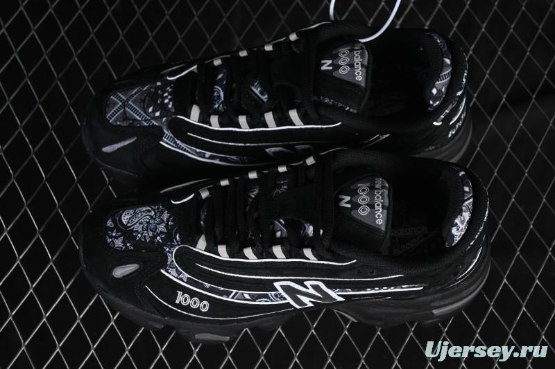 New Balance 1000 Series Retro Dad Style Low-Top Casual Sports Running Shoes - M1000AP