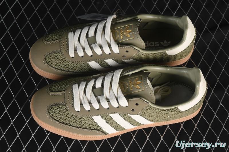 Adidas Samba OG Classic Casual Skate Shoes - JR9447