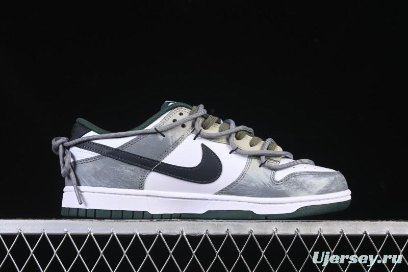 Nike SB Dunk Low Anniversary Custom Low-Top Casual Skate Shoes - DV0833-111