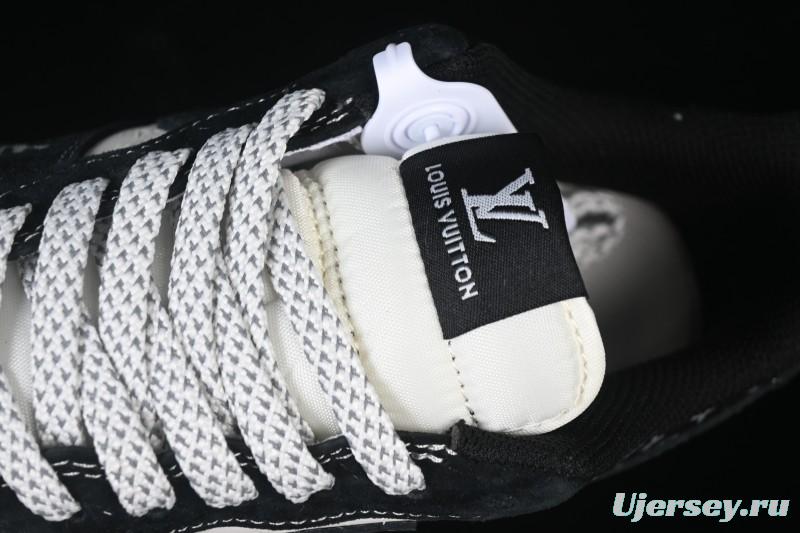 Nike Air Force 1 '07 Low LV Collaboration Stitched Label Print Casual Sneakers - CX5050-Y10