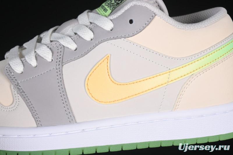 Nike Air Jordan 1 Low Tokyo Bio Hack Casual Sneakers - HQ2030-001