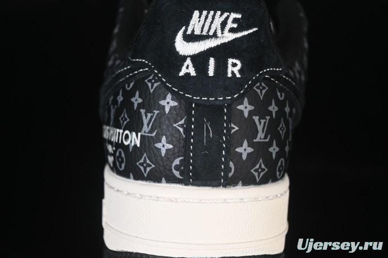 Nike Air Force 1 '07 Low LV Collaboration Stitched Label Print Casual Sneakers - CX5050-Y10