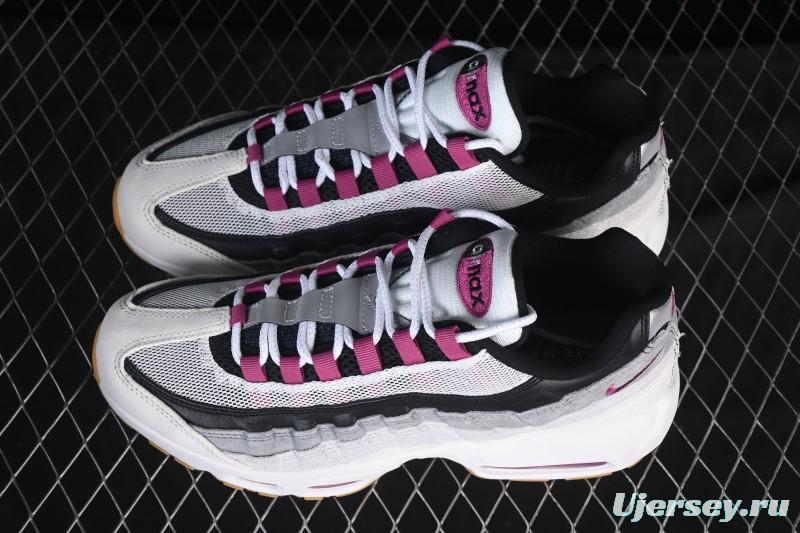 Nike Air Max 95 Retro Cushioned Running Shoes with Air-Sole Unit - HF7545-100