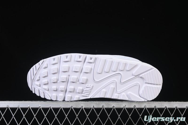 Nike Air Max 90 Retro Running Shoes with Max Air Cushion - CN8490-100