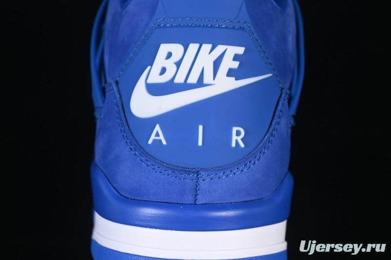 Nike Nigel Sylvester x Air Jordan 4 Retro Blue Collaboration Basketball Shoes - HF4340-400