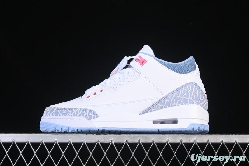 Nike Air Jordan 3 Retro Cobalt Bliss Design - HQ0784-101