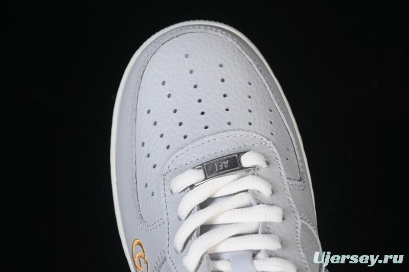 Nike Air Force 1'07 Low Gucci Collaboration Gray Blue Casual Sneakers - YF9511-800
