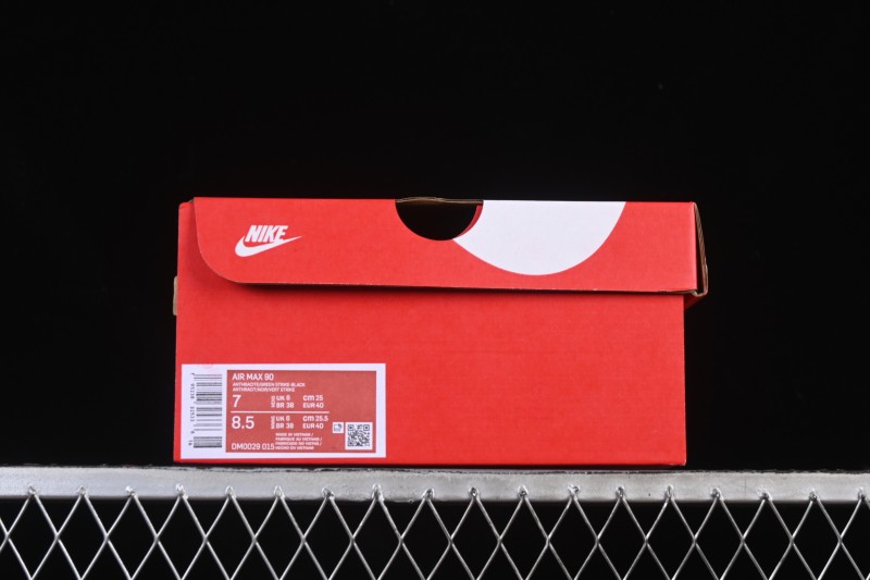 Nike Air Max 90 Retro Running Shoes with Air Cushion - DM0029-015
