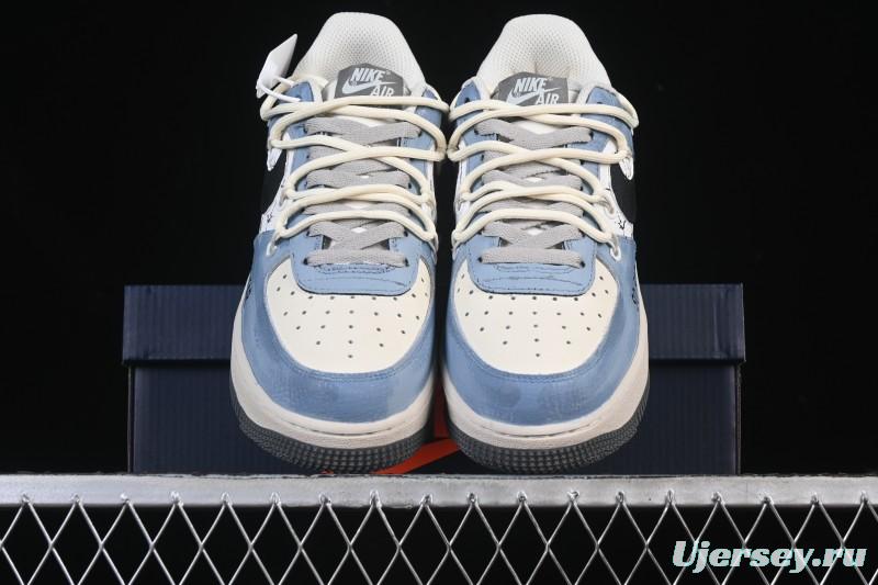 Nike Air Force 1'07 Low The Age of Cracks Hand-Drawn Graffiti Casual Sports Shoes - KS6896-555