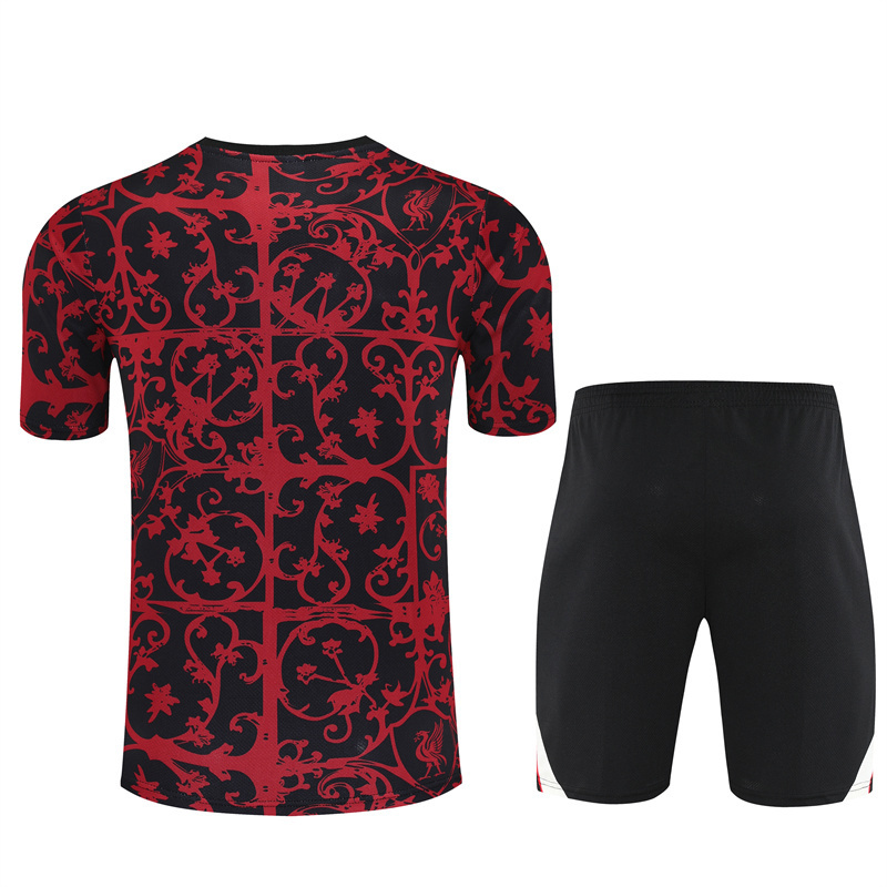 25/26 Liverpool Red Camouflage Short Sleeve Jersey+Shorts with XS