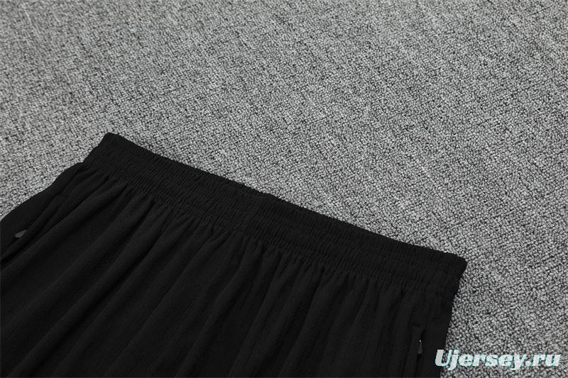 Player Version 25/26 Brazil Orange Half Zipper Jacket+Long Pants