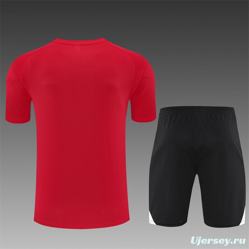 25/26 Liverpool Red  Short Sleeve Jersey+Shorts