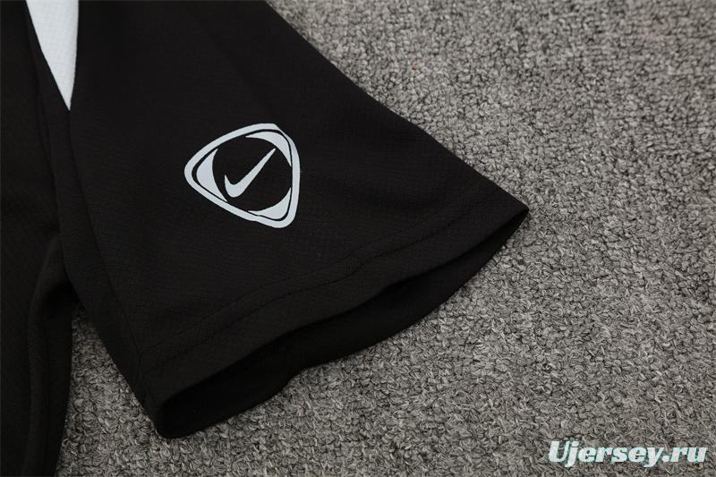 25/26 Chelsea Black T90 with XS Short Sleeve+Soccer Shorts