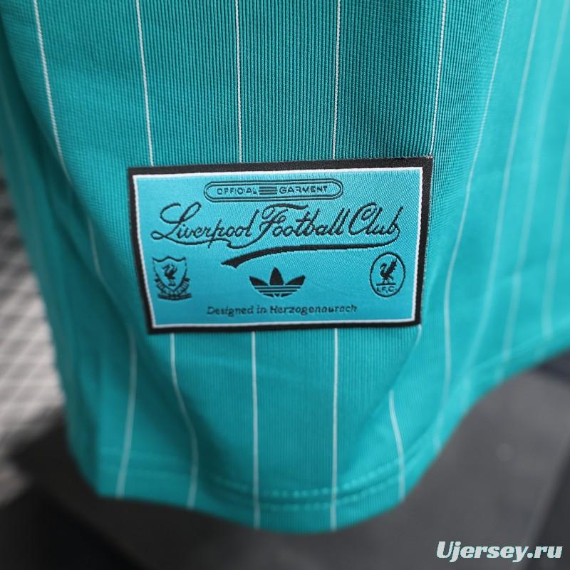 Player Version 25/26 Liverpool  Adidas Original Blue Jersey