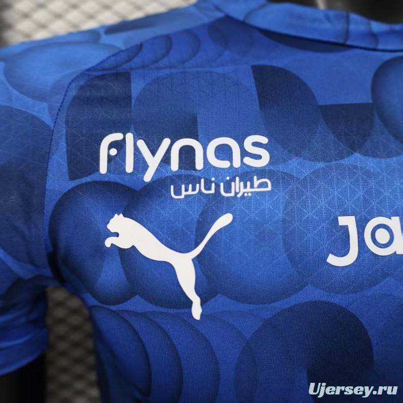 Player Version 25/26 Al Hilal Pre-Match Blue Jersey